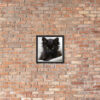 "Over cute" Framed poster