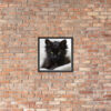 "Over cute" Framed poster