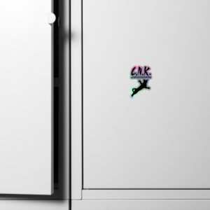 "CNK Logo Pounce" Holographic stickers