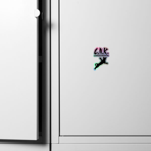 "CNK Logo Pounce" Holographic stickers