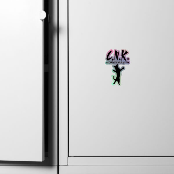 "CNK Logo Dominating" Holographic stickers