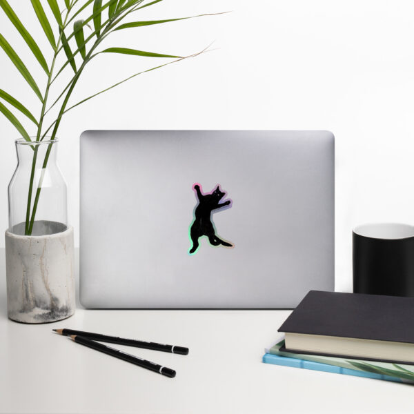 CNK "Jujitsu Kitty" Holographic stickers