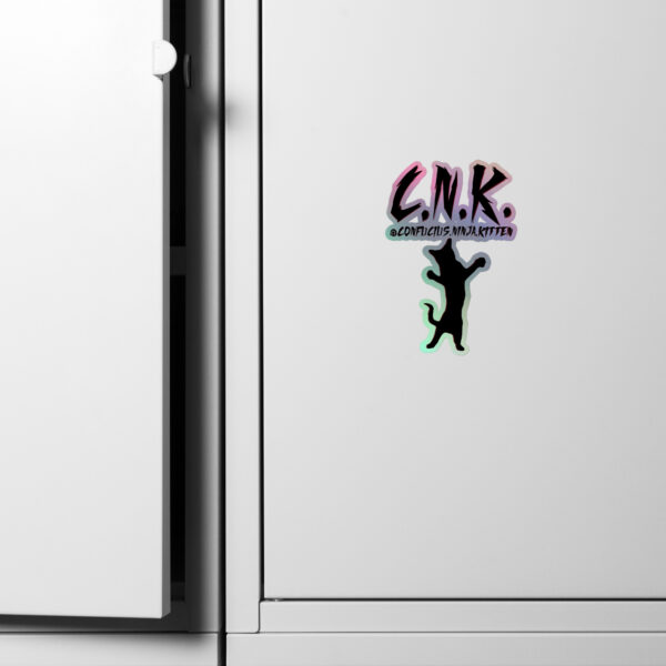 "CNK Logo Dominating" Holographic stickers