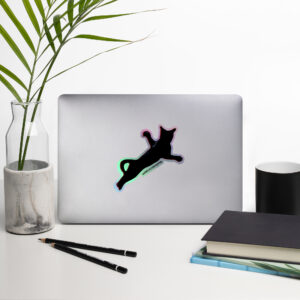 "CNK Pounce" Holographic stickers
