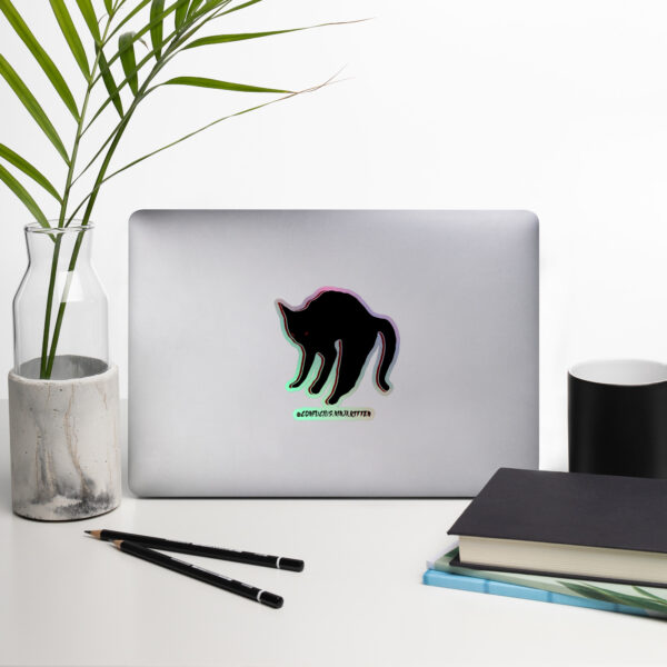 "CNK Halloween Kitty" Holographic stickers