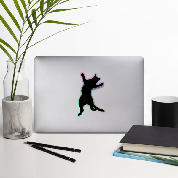 CNK "Jujitsu Kitty" Holographic stickers
