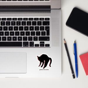 "CNK Halloween Kitty" Bubble-free stickers