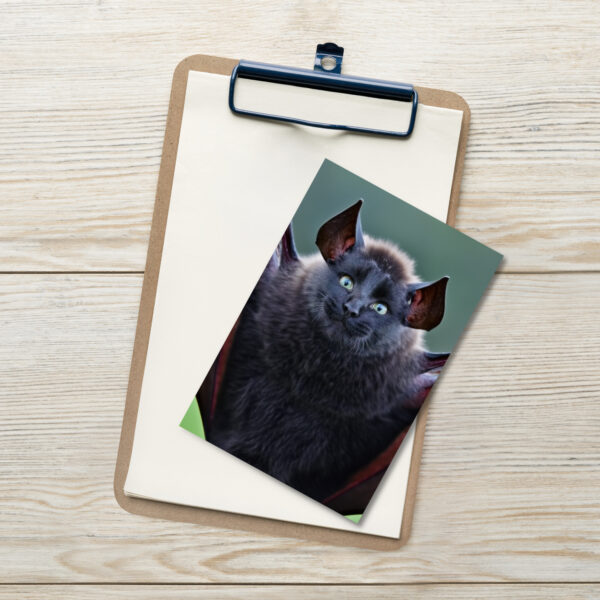 standard-postcard-4x6-front-65ce70799b3d9.jpg Batcat #2 Standard Postcard