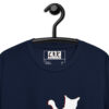 unisex-basic-softstyle-t-shirt-navy-zoomed-in-65ce8ac252de0.jpg "CNK Pounce" Short-Sleeve Unisex T-Shirt