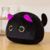 Black Kitty Plush, 10-70cm (Cat A: pink ears)