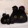 Black Kitty Plush, 10-70cm (Cat A: pink ears)