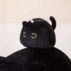 Black Kitty Plush, 10-70cm (Cat A: pink ears)