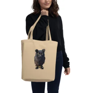 CNK "Owl Kitty 1" Eco Tote Bag
