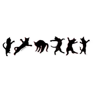 CNK "Shadows Collection" Bubble-free stickers