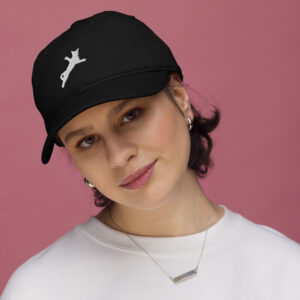 organic-baseball-cap-black-front-65e90ff25eb9f.jpg CNK "Pounce" Organic dad hat
