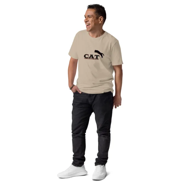 CNK "CAT Jump" Unisex organic cotton t-shirt