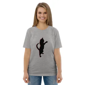 CNK "Cattitude" Unisex organic cotton t-shirt