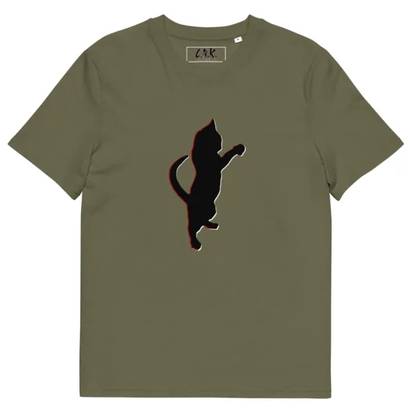 CNK "Cattitude" Unisex organic cotton t-shirt