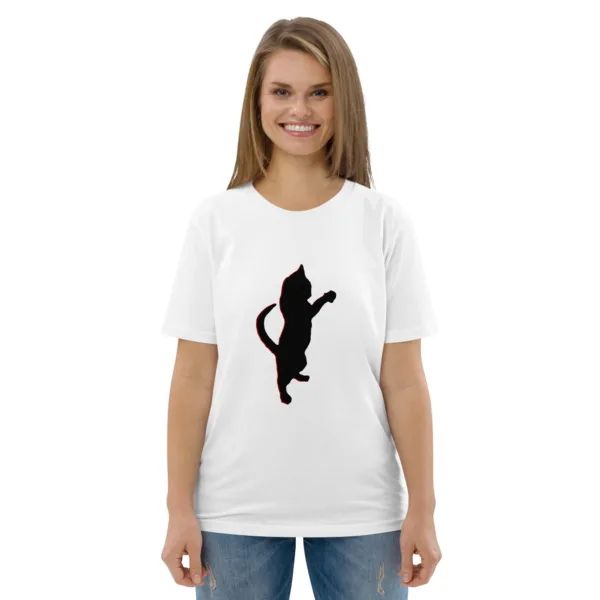 CNK "Cattitude" Unisex organic cotton t-shirt