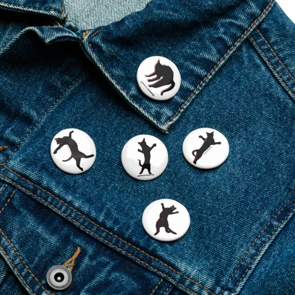 CNK "Shadows" Set of pin buttons